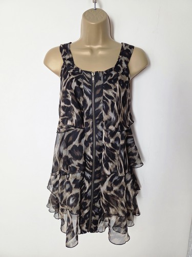 Paris leopard print dress - ax,