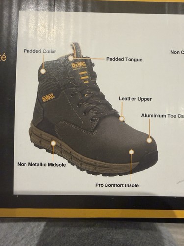 Dewalt nappa safety - safety, boot