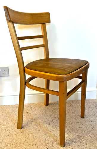 Single vintage period wooden - vintage,