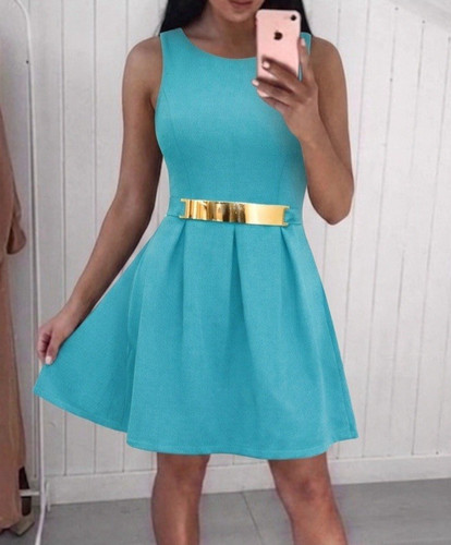 Lipsy teal skater - teal,