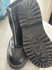 Snakeskin Pleather Size 8