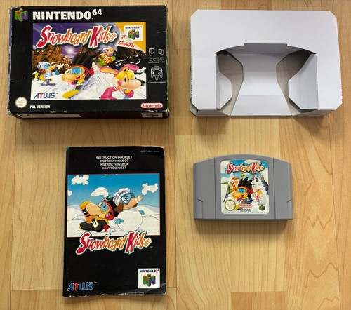 Snowboard kids nintendo n64 - snowboard,