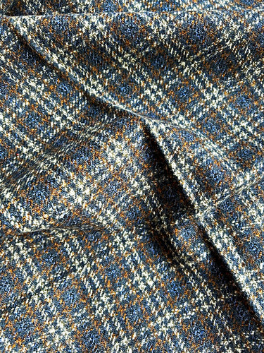 Vintage wool tweed check plaid - wool, check/plaid
