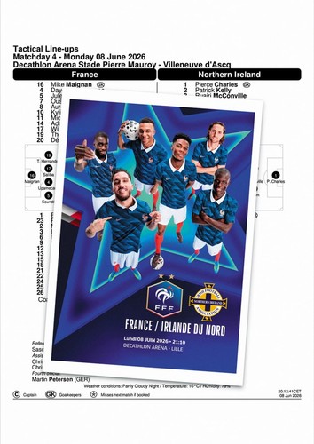 France northern ireland - northern, 8