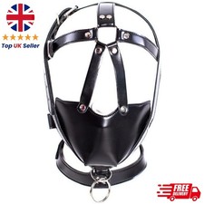 Faux Leather Head Harness