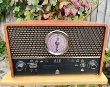 GPO Chesterton Record Player CD USB FM Radio, Cassette Player AUX IN Remote