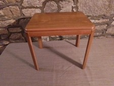 Vintage Wooden Side Table Mid
