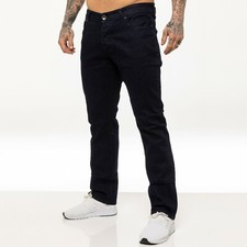 Enzo Mens Jeans Straight Leg