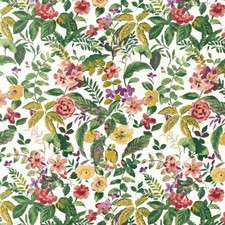 Clarke & Clarke Posy Floral Autumn 100% Cotton Fabric 