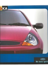 2001 Ford KA brochure oem from