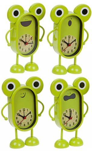 Green happy frog kids - happy,