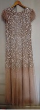 Coast - Angel Sleeve Sequin Maxi Dress, Occasion Dress Size 16