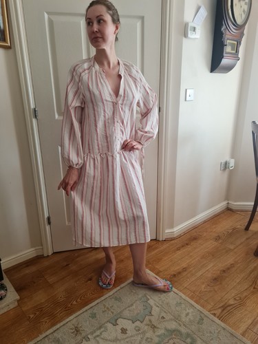 Zara woman striped - woman, midi