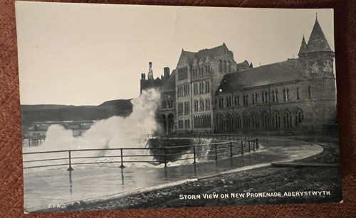 Antique postcard aberystwyth - postcard,