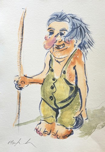 Original watercolour painting - original,