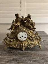 Antique French Clock Gilt