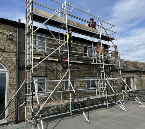 Refurbished alloy scaffold - ,