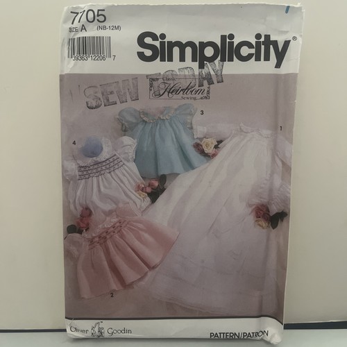 Simplicity sewing pattern baby - simplicity,