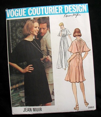 Vogue jean muir dress - vogue, pattern