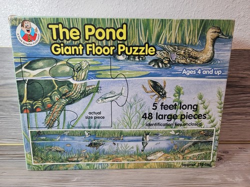 Giant floor puzzle the - puzzle, pond