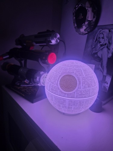 Star wars death - star, led
