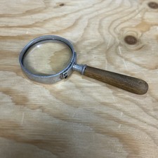 Hand held vintage magnifying - hand,