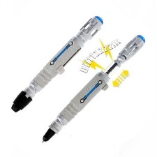 UK Doctor Who The 10th Doctor Sonic Screwdriver Glow Sounds Scalable Gift