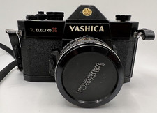 Yashica TL Electro X ITS Camera With Yashinon DS-M 50mm 1:1.7 Lens