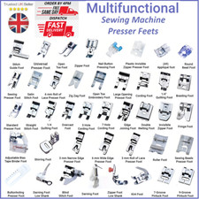 Sewing machine presser foot - presser,