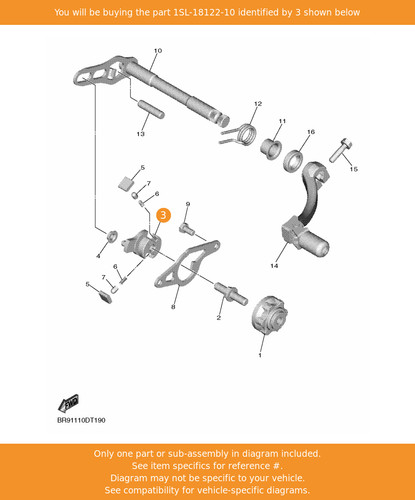 Yamaha lever shift 2 - yamaha, lever,