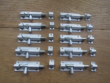 10x  DOOR bolts CUPBOARD
