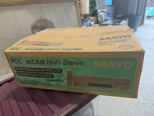 Sanyo vhr h200e vhs - sanyo, vhr-h200e