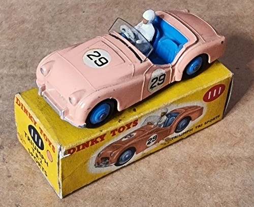Dinky 111 triumph tr2 sports - dinky,