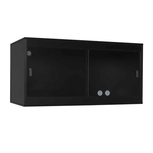 Vivarium black 48x24x24 - vivarium,