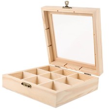  Tea Bag Organizer Wooden Tea