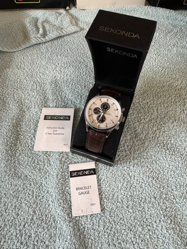 Sekonda mens quartz watch - quartz,