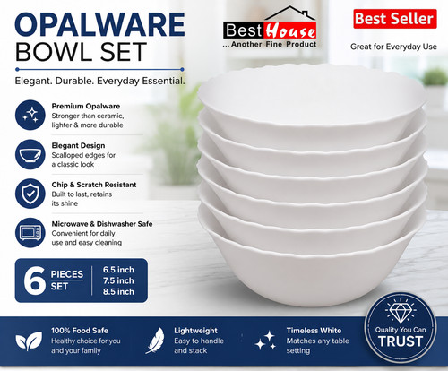 Opalware serving bowl set - bh,