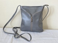 Vera Pelle Grey Leather Small