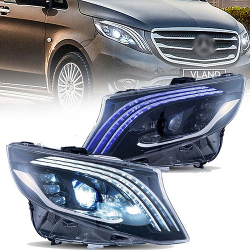 Pair led headlights - led, for