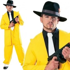 Yellow Zoot Suit Adult Fancy