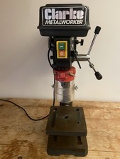 Clarke Pedestal Drill Press CDP100B 5speed 1ph 240v