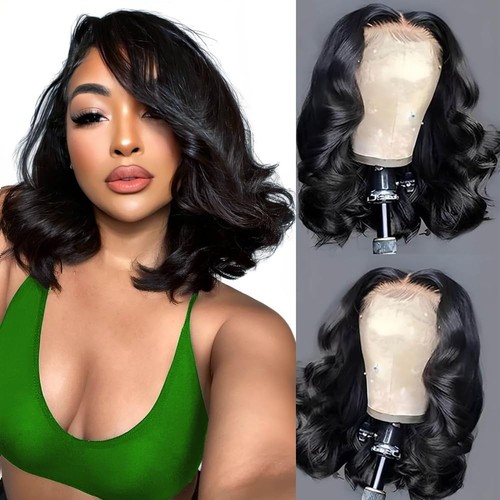 Bob wig human hair 13x4 - wig,