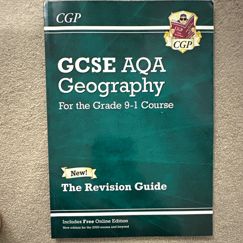 Cgp gcse aqa - geography, grade