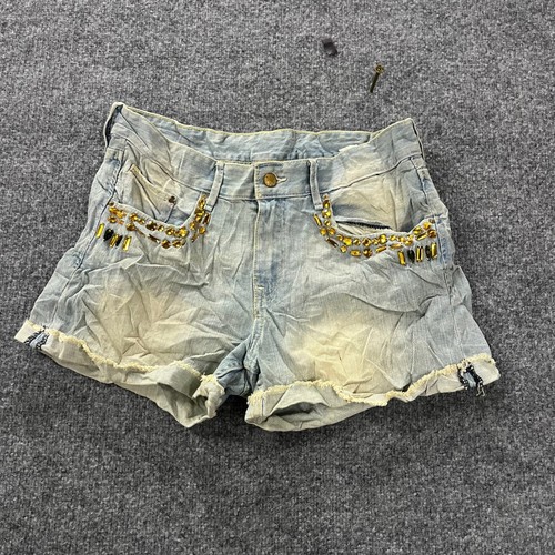 Denim shorts womens size 6 - h&m,