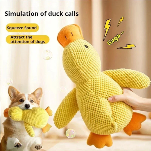 Pet dog chew toys calming - toys, duck