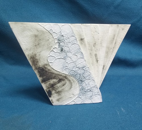 1970s carn pottery fan - 1970s,