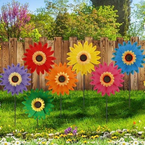 Sunflower patio lawn - lawn, pinwheel