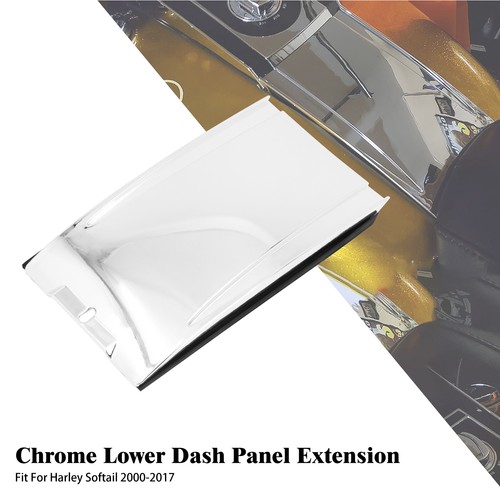 Chrome lower dash panel tank - chrome,