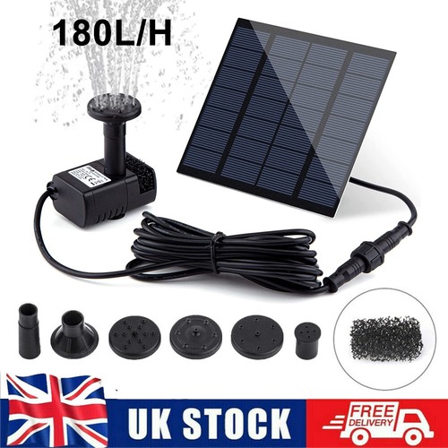 Mini solar fountain pump - 1.8w,