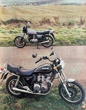 KAWASAKI KZ550 LTD / KZ550 - ORIGINAL 1981 ROAD TEST COVERING 4 PAGES